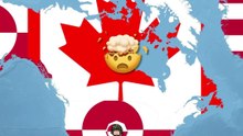 ¿Qué pasaría si Estados Unidos y Groenlandia intercambiaran lugares?