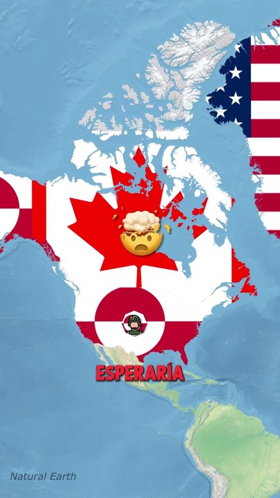 ¿Qué pasaría si Estados Unidos y Groenlandia intercambiaran lugares?