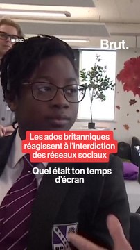 Les ados britanniques réagissent à l'interdiction des réseaux sociaux
