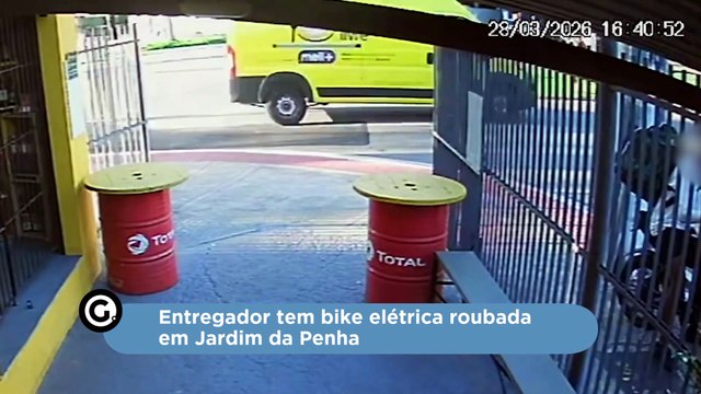Entregador tem bike elétrica roubada em Jardim da Penha