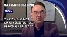 Cayetano claims the opposition bloc wants full control of the Senate