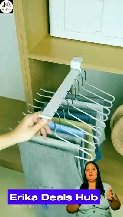 Organizador de Perchas Cascada para Armario | Ahorra Espacio y Organiza tu Ropa
