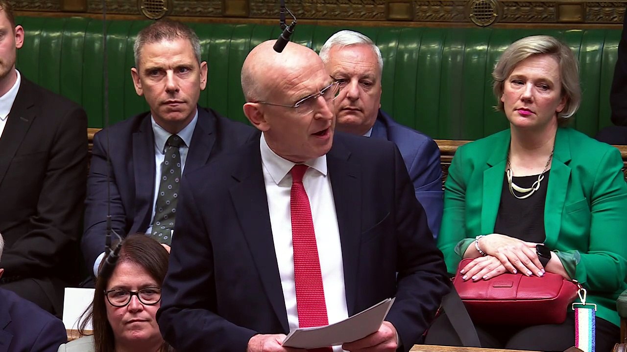 John Healey delivers resignation speech in Commons