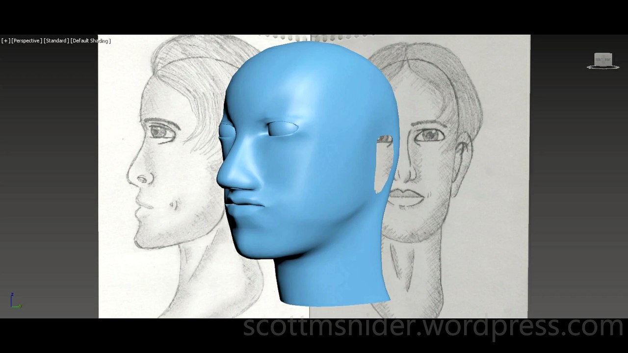 JFJ: 3DS MAX Practice Polygon Modeling Head Model Video #49 (06-16-2026)