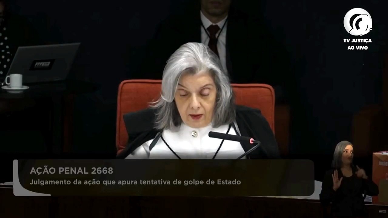 Mulheres ficaram mil anos caladas, diz Cármen Lúcia em julgamento de Bolsonaro