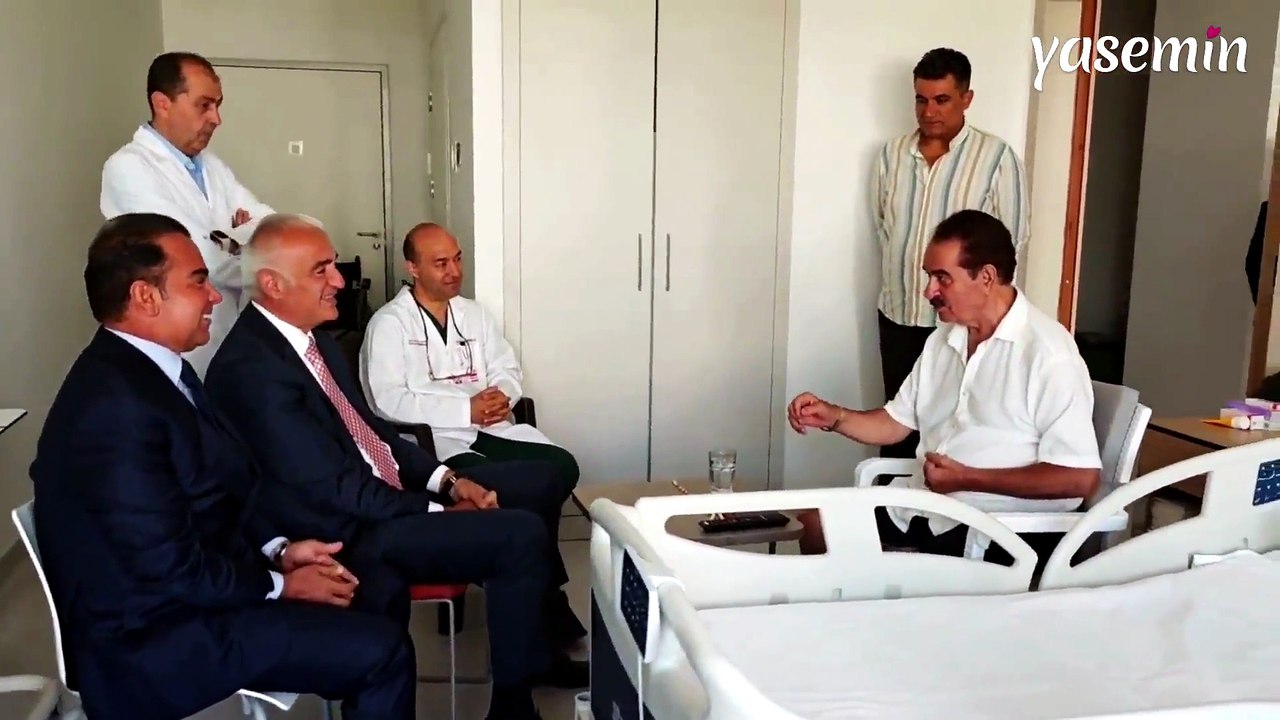 Kültür ve Turizm Bakanı Mehmet Nuri Ersoy'dan İbrahim Tatlıses'e sürpriz ziyaret!