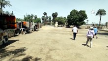Antik Mısır'ın eşsiz atmosferi Mit Rahina bölgesinde açık havada deneyimleniyor