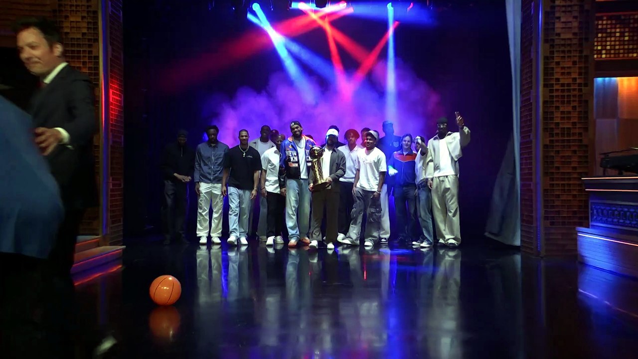 Jimmy Fallon 2026 06 15 New York Knicks Champio...