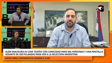 El Cine Teatro Alem se inaugurará con el debut de la Selección Argentina en el Mundial