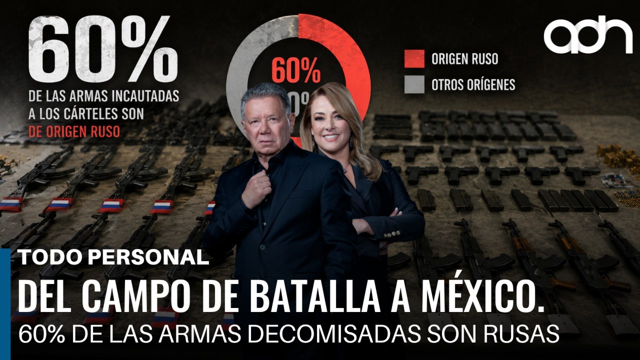 Del campo de batalla a México. 60% de las armas decomisadas a cárteles son rusas I Todo Personal