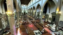 Il restauro degli affreschi di Giotto in Santa Croce a Firenze