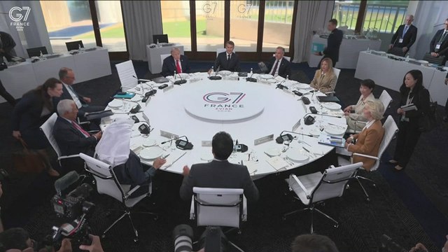 Trump’s UFC rant at G7 leaves Meloni’s facial expressions stealing the show
