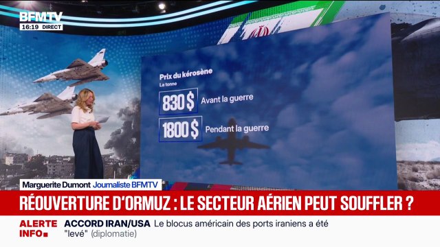 Réouverture du détroit d'Ormuz: les compagnies aériennes vont-elles souffler après l'envolée des prix du kérosène?