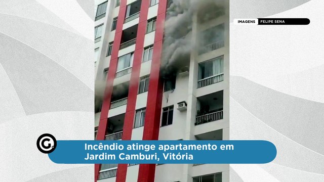 Incêndio atinge apartamento em Jardim Camburi, Vitória