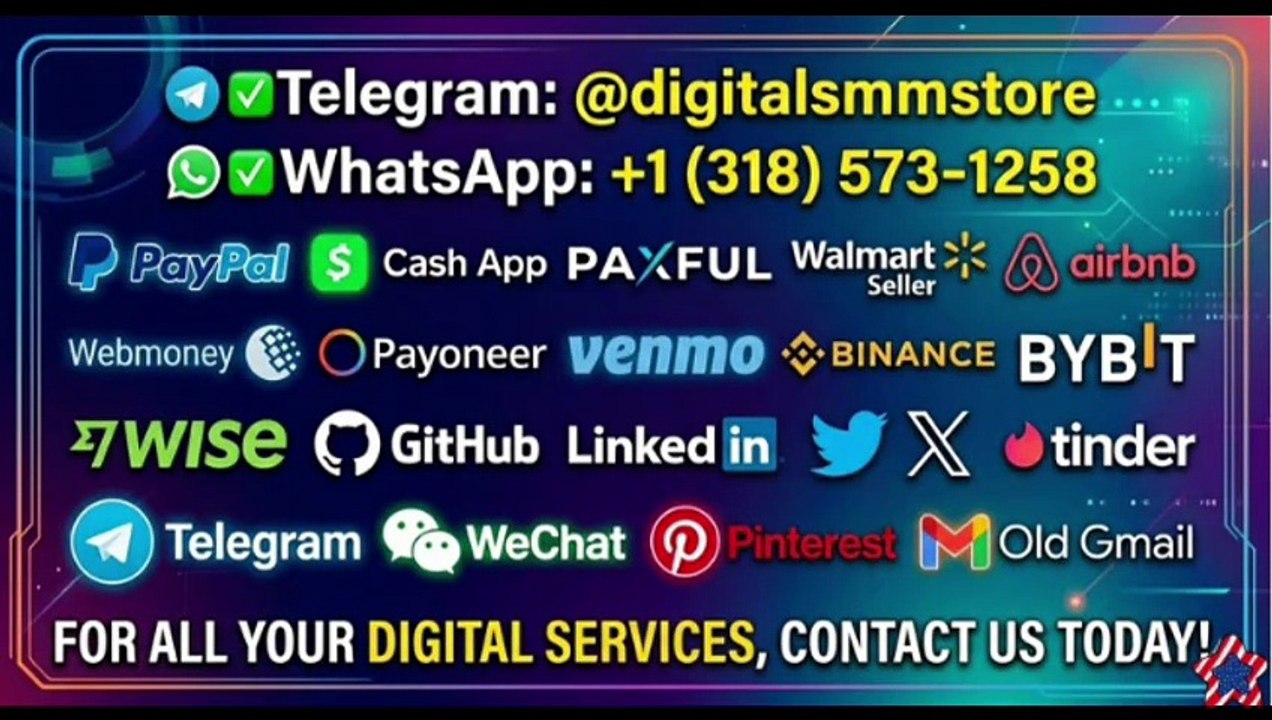 7./////Buy High-Quality Old Walmart Seller Accounts USA 2026