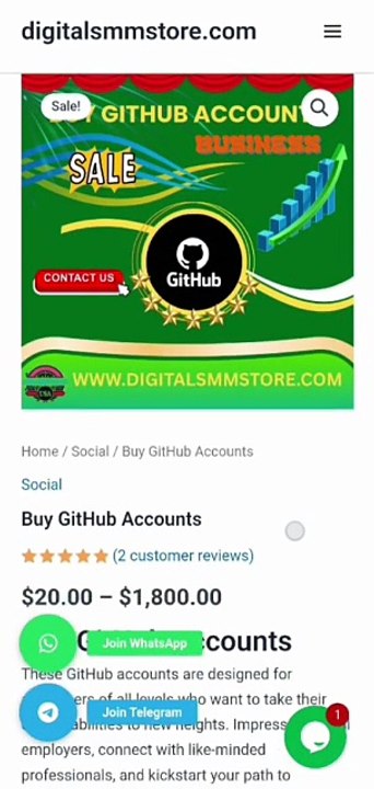 /////Top 17 Sites To Buy Github Accounts In This Year 2026..