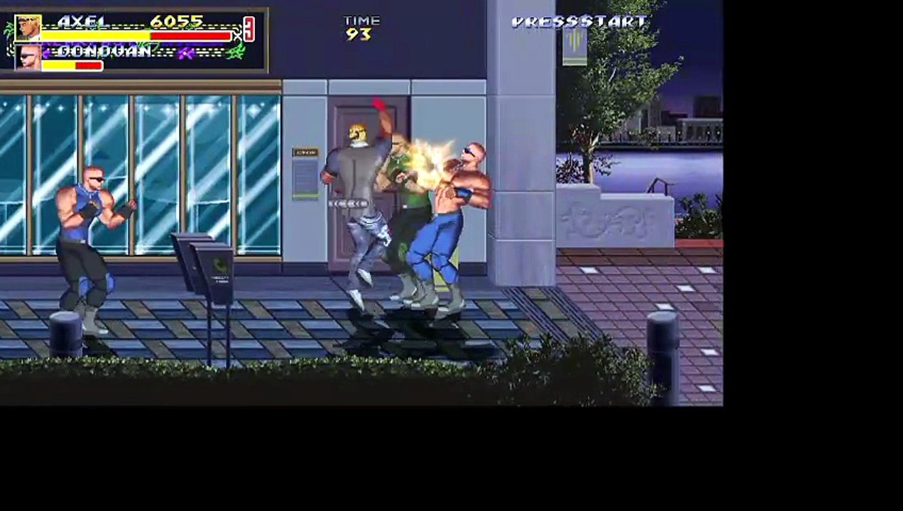 Streets of Rage 4: Silent Storm Demo - Playthrough Walkthrough Longplay OpenBOR Beat em up