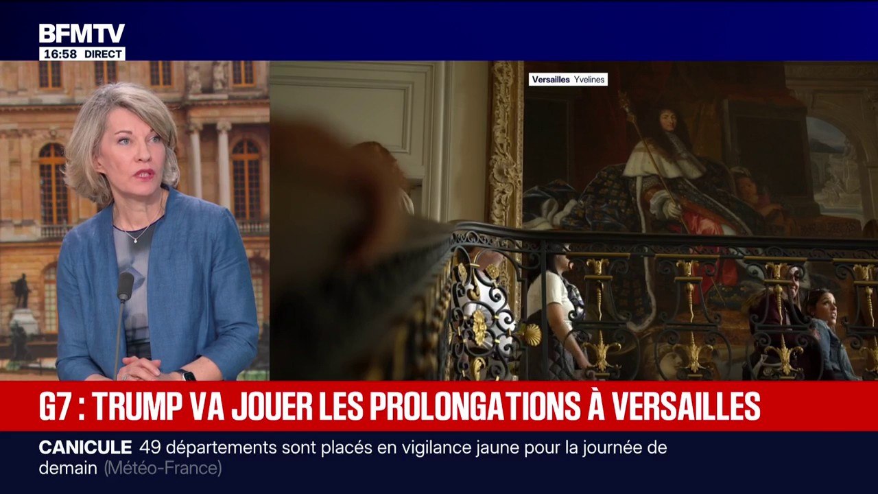 Donald Trump à Versailles: "La diplomatie, c'est aussi se parler quand les moments sont difficiles", assure Anne Genetet, députée EPR