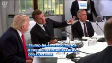 G7, Trump torna a puntare sull'Ucraina mentre Macron chiede più pressioni su Mosca