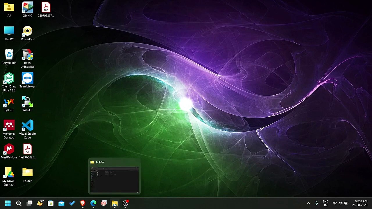 4.4 Show Hidden files Using DIR Command