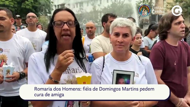 Romaria dos Homens: fiéis de Domingos Martins pedem cura de amiga