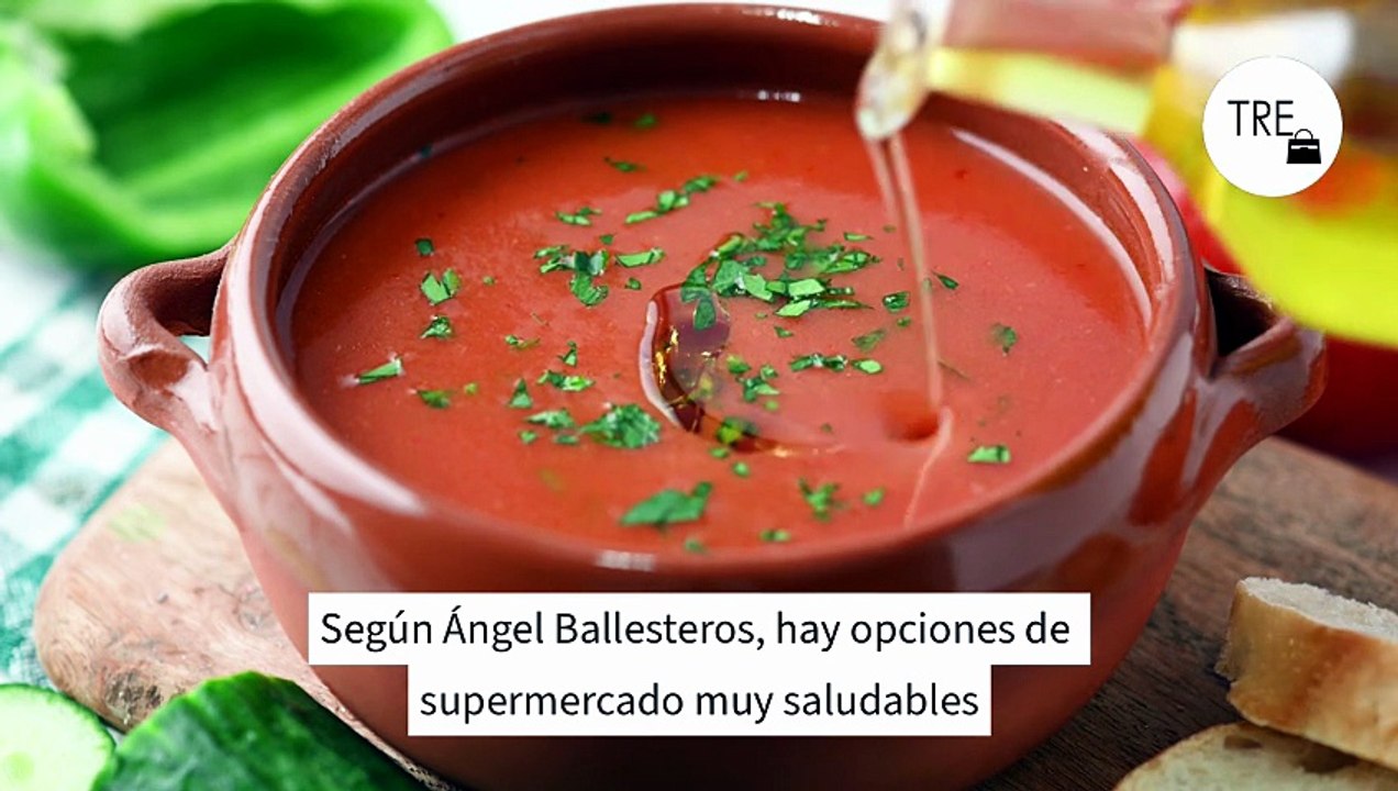 Ángel Ballesteros, tecnólogo de alimentos: “Algunos gazpachos envasados pueden aportar menos calorías que los caseros”