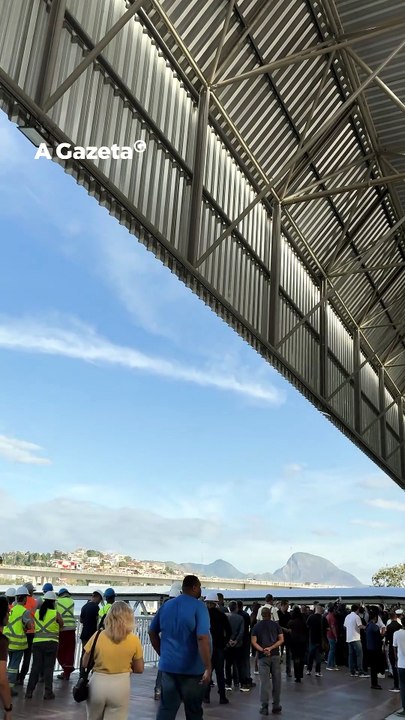 Estação do aquaviário na Rodoviária de Vitória começa a operar