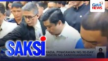 Sen. Jinggoy Estrada, pinatawan ng 90-day preventive suspension ng Sandiganbayan | Saksi