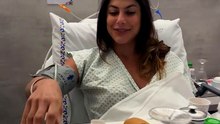 Mari Gonzalez diverte a web com reação após anestesia para procedimento: “Que louca”