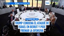 Trump critica a Netanyahu por los bombardeos en Líbano: "No hace falta destruir edificios enteros"