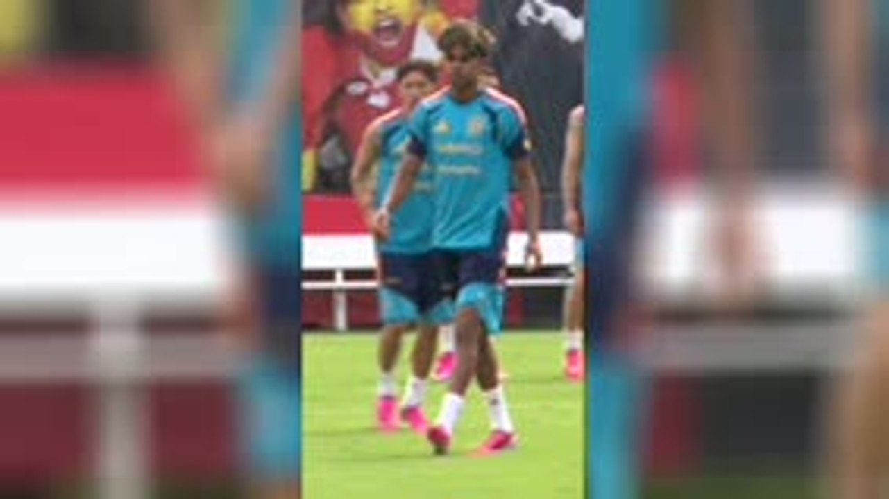Spain train after Cape Verde pain