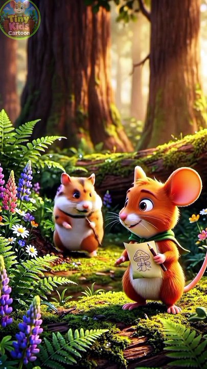 Mouse's Secret Surprise Gift for Hamster | Heartwarming Friendship Story 🐭🎁🐹 | Kids Cartoon Shorts