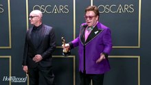 Elton John and Bernie Taupin Discuss Best Original Song Win for 'Rocketman' Backstage at Oscars 2020 [Full Movie]