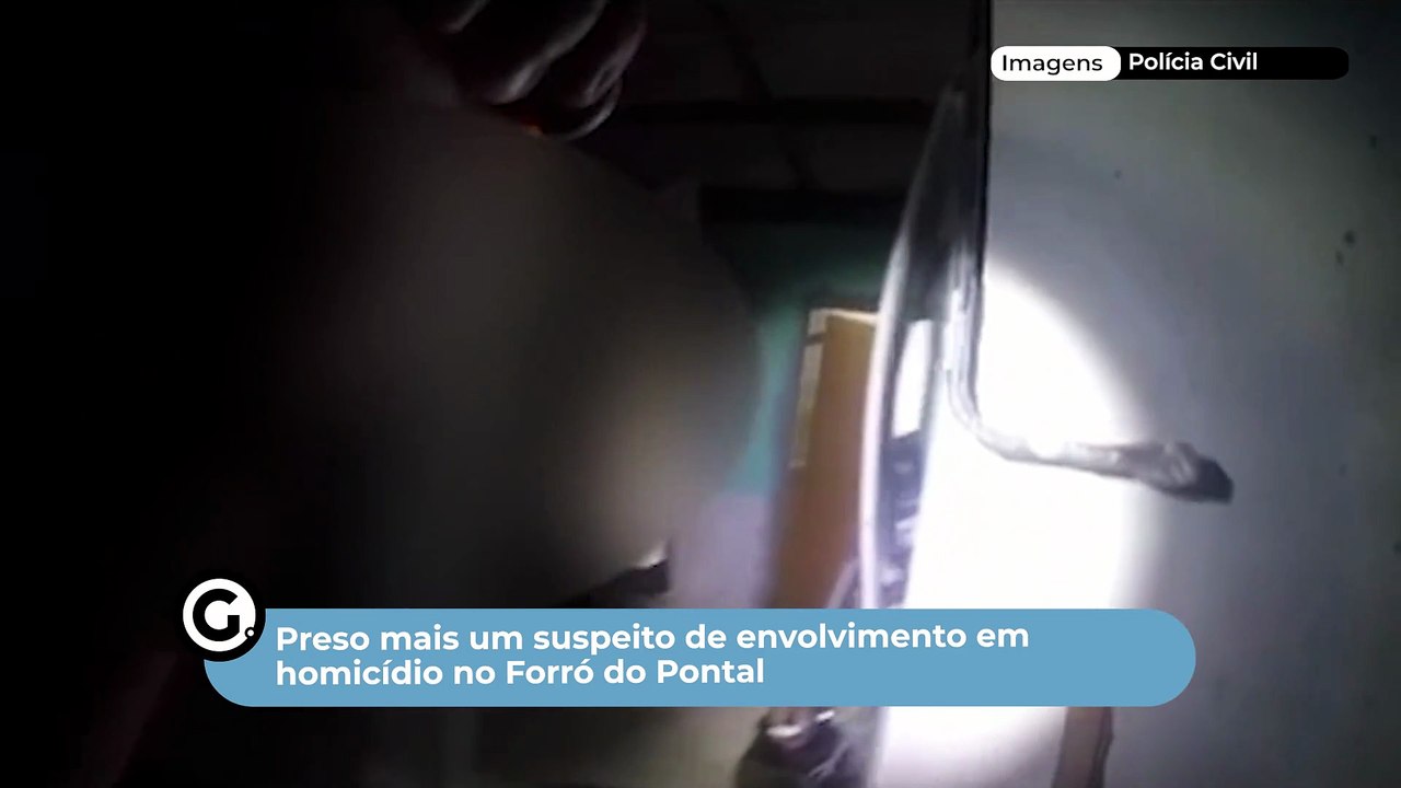 Preso mais um suspeito de envolvimento em homicídio no Forró do Pontal