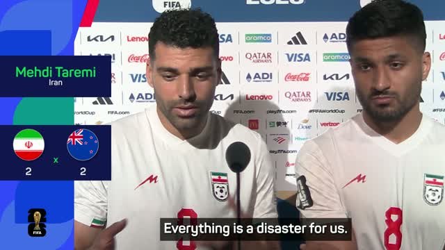 'A disaster' - Taremi on Iran's World Cup preparations