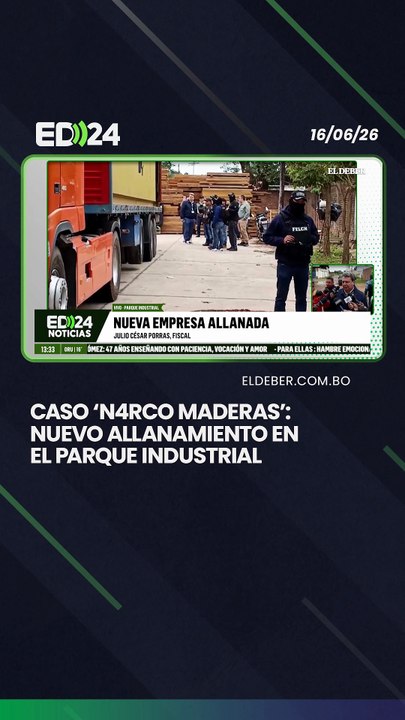 Caso ‘N4rco Maderas’: nuevo allanamiento en el Parque Industrial