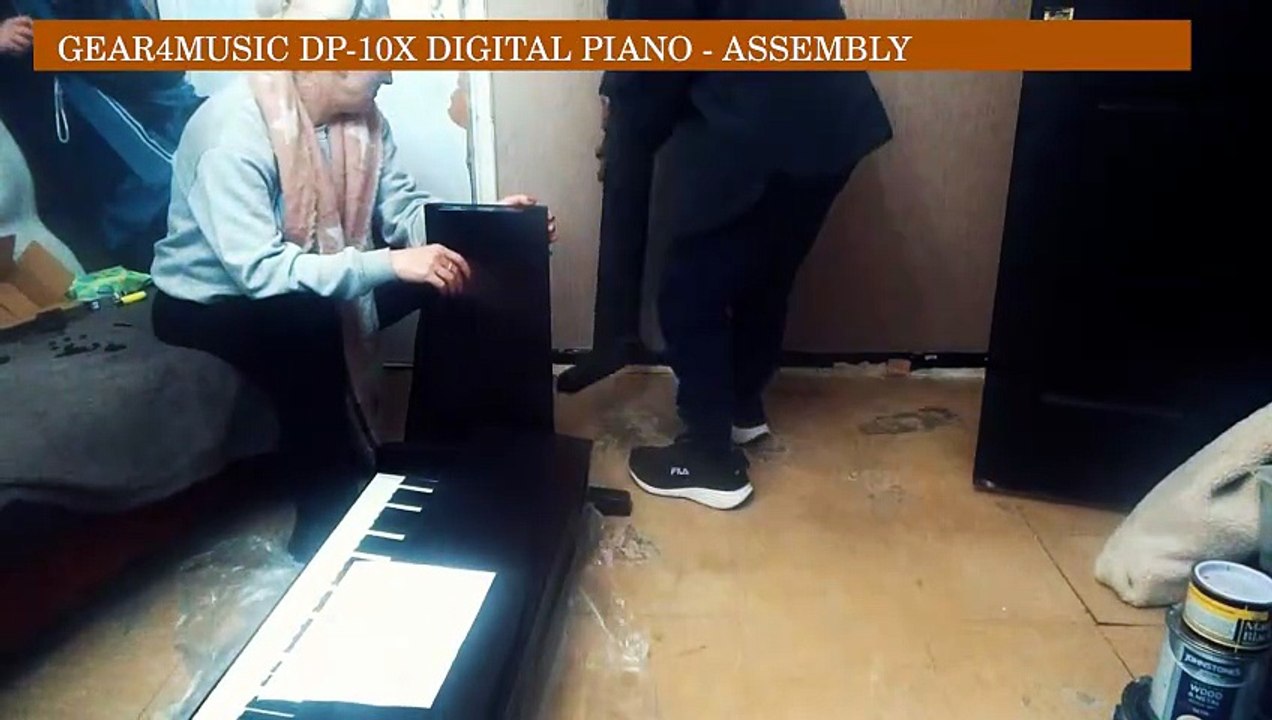 DIGITAL PIANO DP 10X GEAR4MUSIC ASSEMBLY