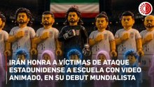 Portavoz iraní publica video animado en homenaje a víctimas de ataque de EU a una escuela, en el Mundial