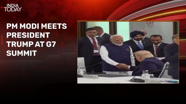 PM Modi, Trump shake hands at G7 Summit; US-Iran peace deal signals reset ahead; more