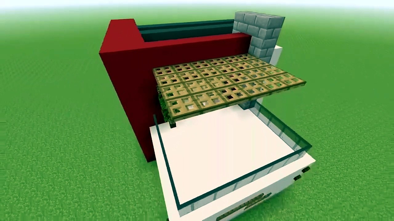 Comment faire une PETITE MAISON MODERNE sur MINECRAFT ? 😎