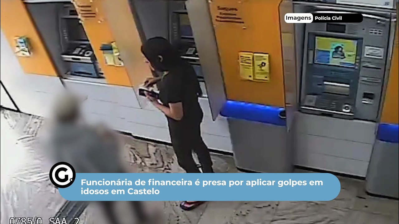 Funcionária de financeira é presa por aplicar golpes em idosos em Castelo