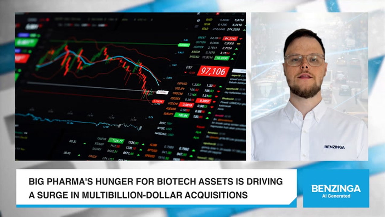Big Pharma Hunts Biotech
