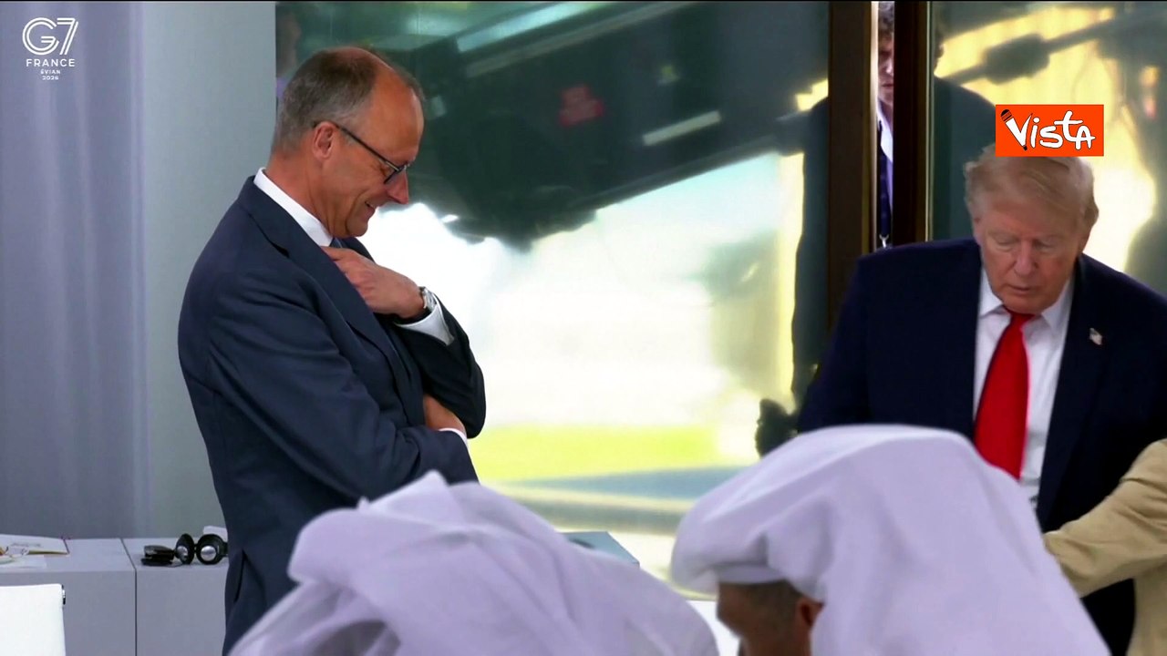 Trump scherza con Meloni: "Sono stato abbandonato", lei: "Siamo sempre amici". Siparietto al G7