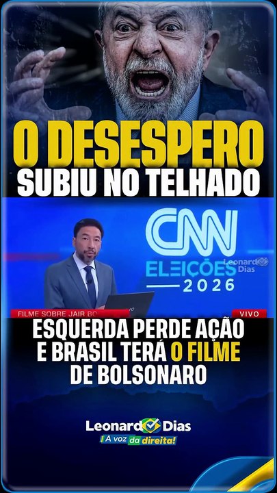 Esquerda perde ação e Brasil terá o filme de Bolsonaro