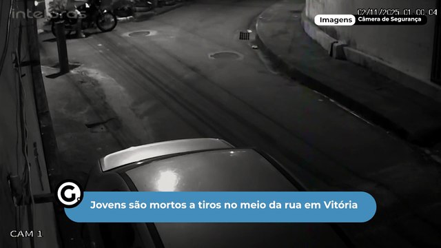 Jovens são mortos a tiros no meio da rua em Vitória