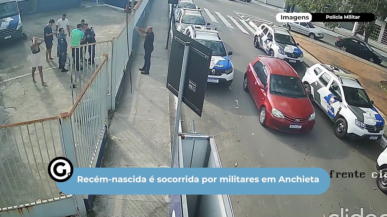 Recém-nascida é socorrida por militares em Anchieta