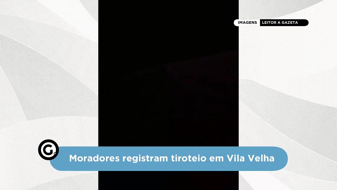 Moradores registram tiroteio em Vila Velha