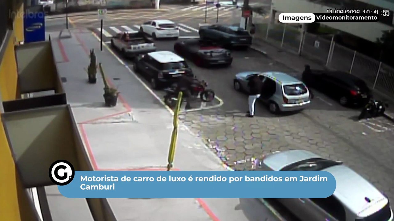 Motorista de carro de luxo é rendido por bandidos em Jardim Camburi