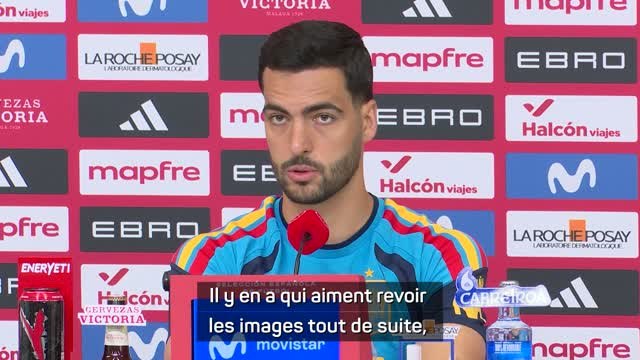 Espagne - Merino : Chaque joueur a sa façon de faire le deuil