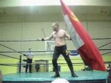 Alexis Darevko making his entrance @ DMW's Win Lose or Draw